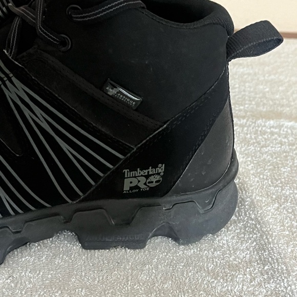 Timberland Pro High Top Safety Steel Toe Shoes Sz 7 1/2 - Picture 8 of 13